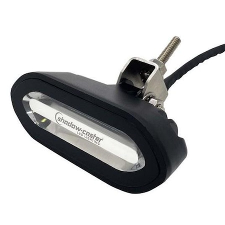 Shadow-Caster Black Flush Mount Spreader Light - Color Changing SHDSCM-SLF-CC-BK